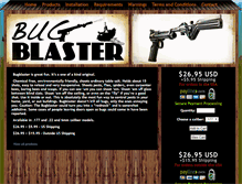 Tablet Screenshot of bugblaster.net